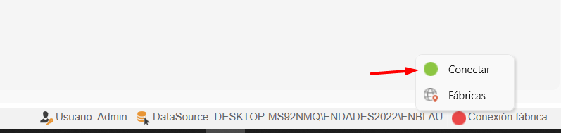 conexion fabrica