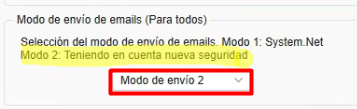 modo envio