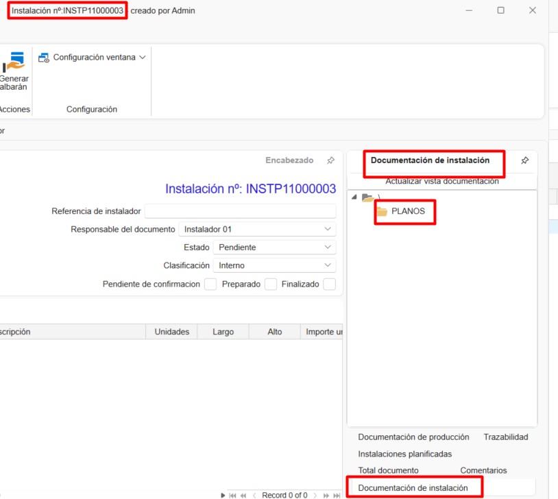 Configuración de directorios predeterminados