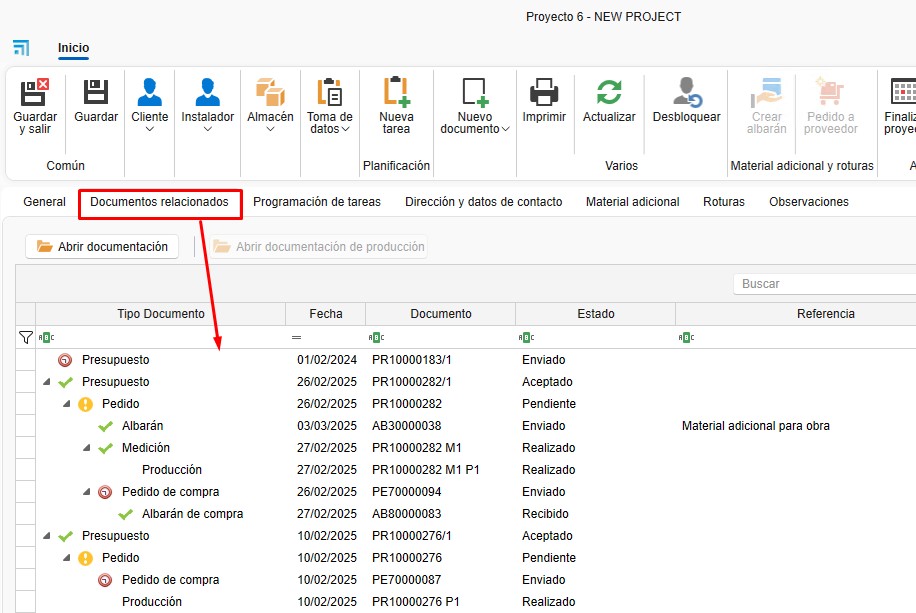 Documentos relacionados