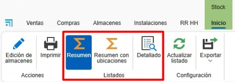 Listado