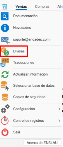 Definición de divisas