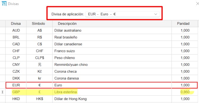 Configuración adicional