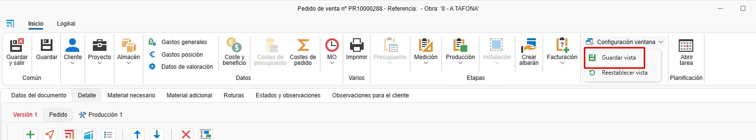 Nuevo filtro